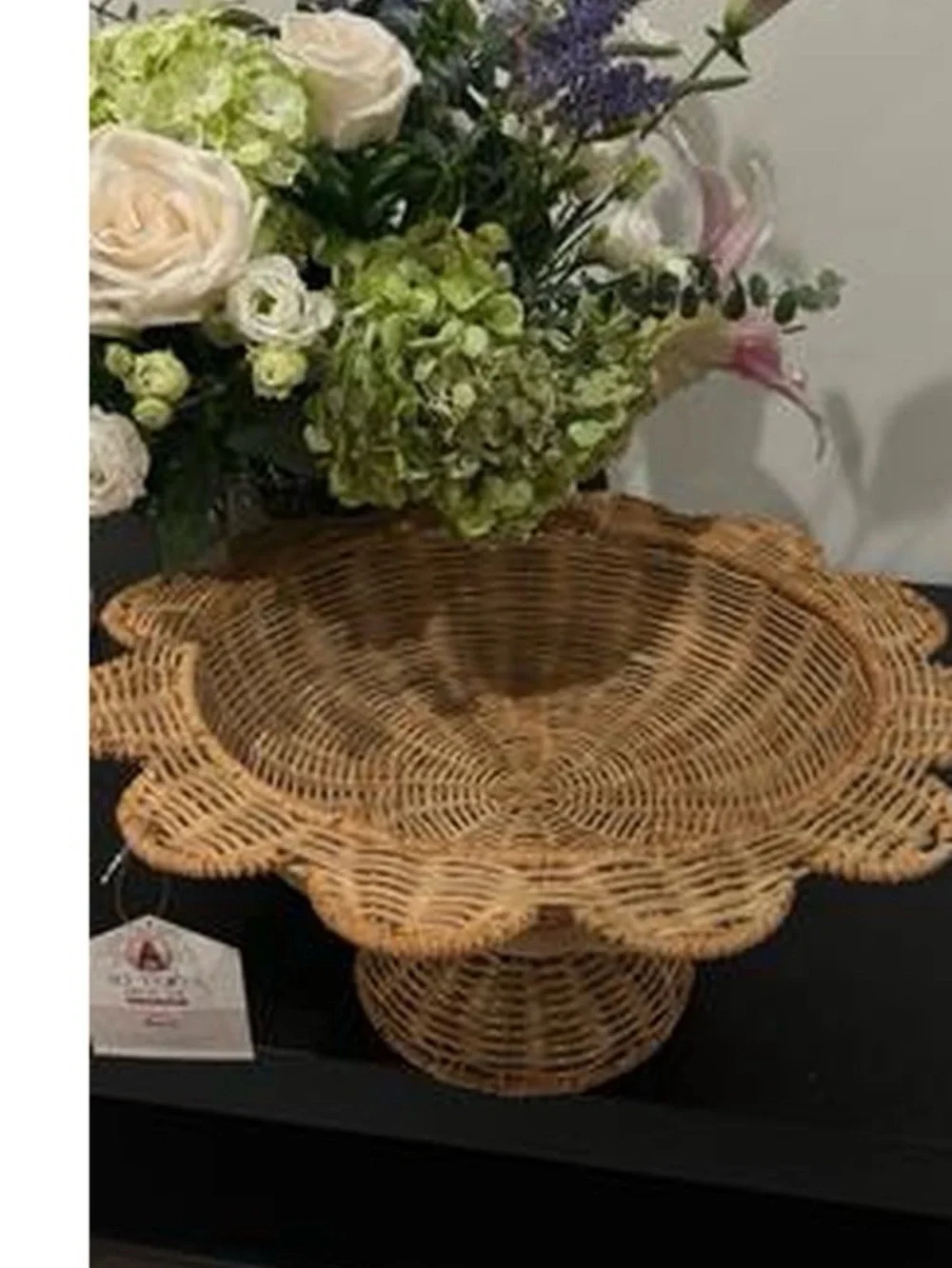 My Texas House rattan scalloped